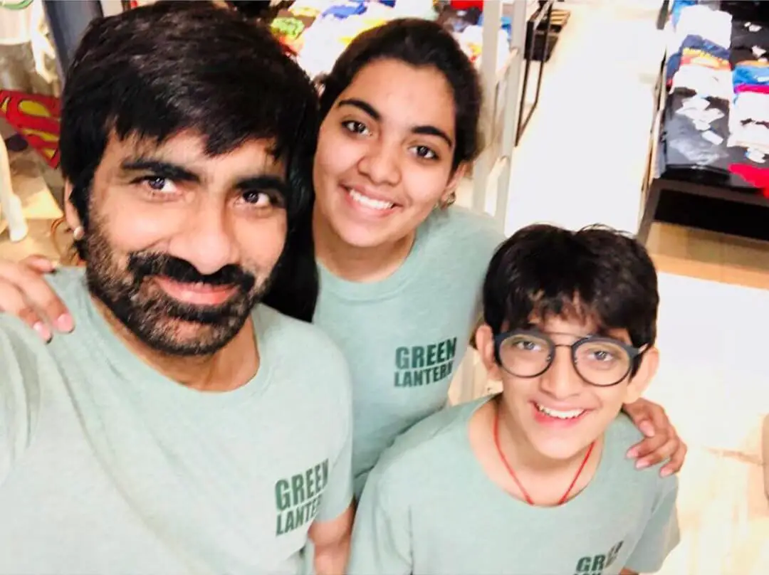 mahadhan raviteja family