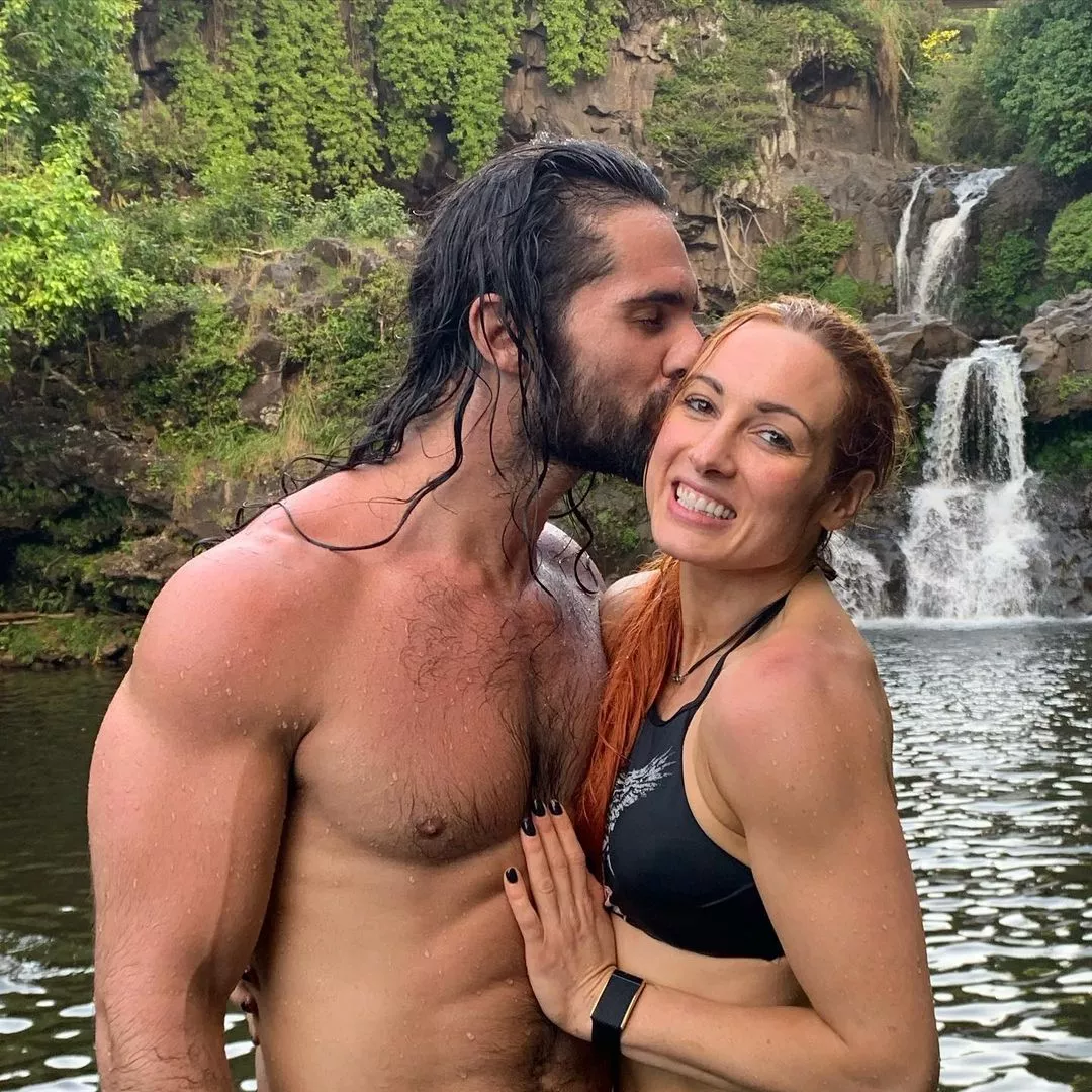 seth rollins and becky lynch hot image and sexy photo