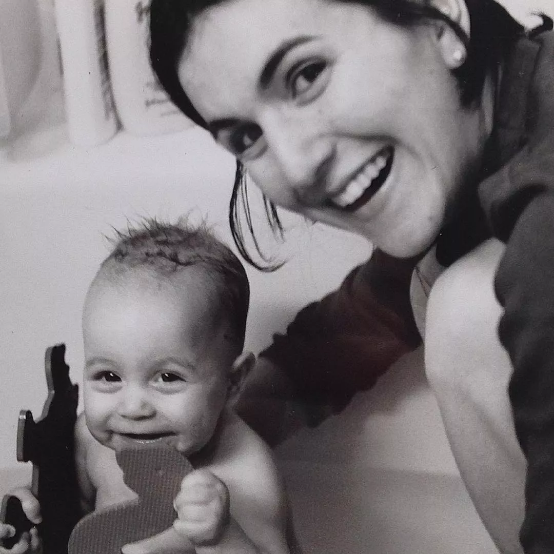 arly scott (tom everett scott's daughter) with her mother jenni gallagher