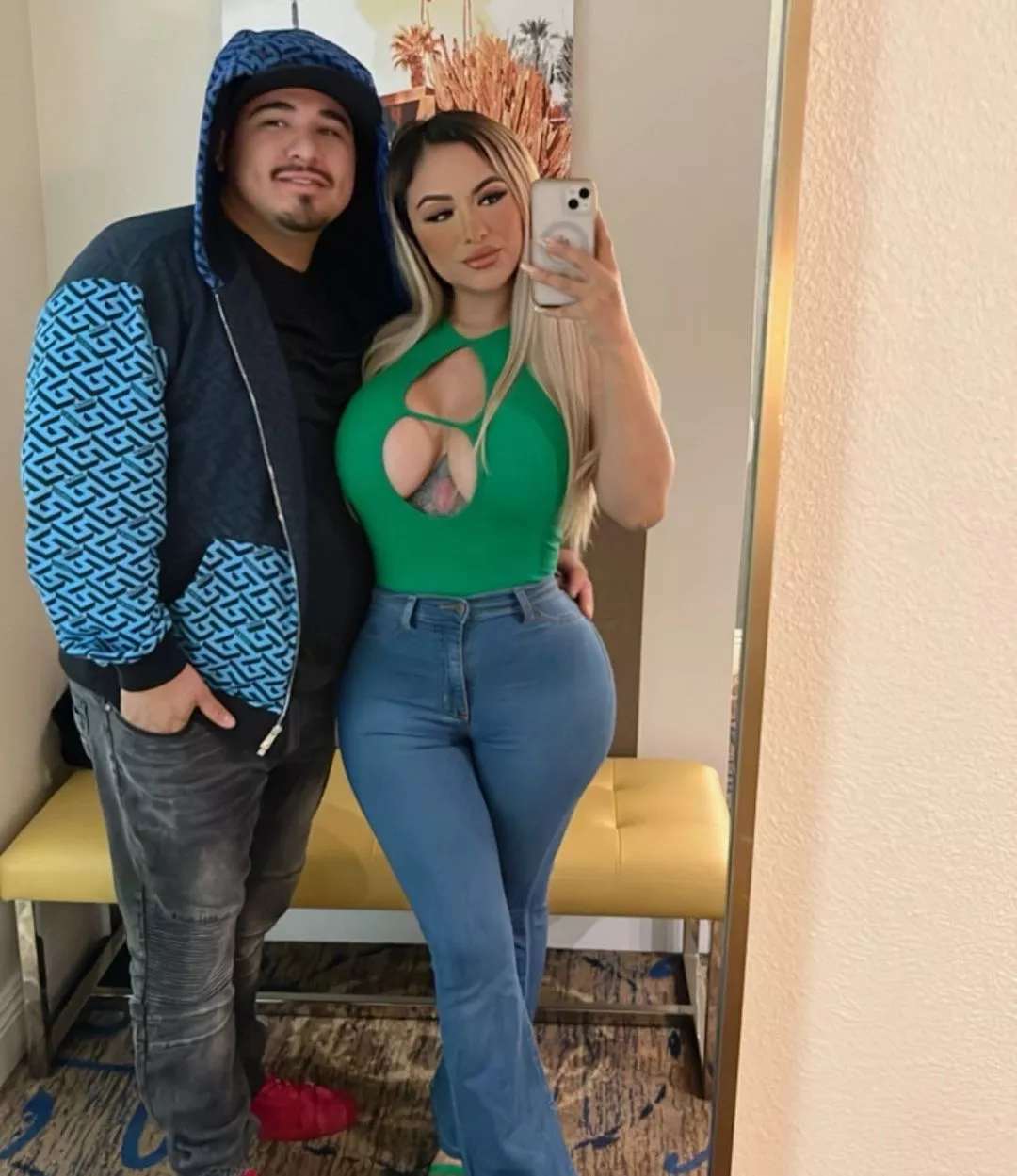 priscilla morales with her boyfriend