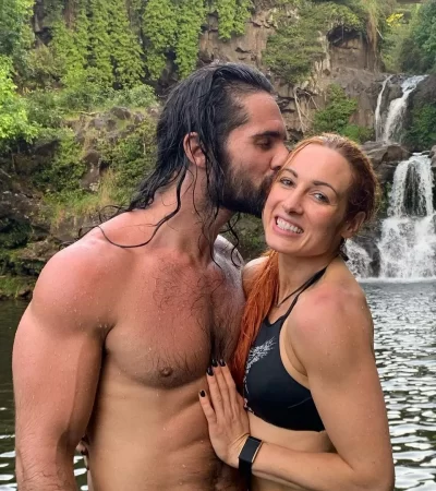 seth rollins and becky lynch hot image and sexy photo