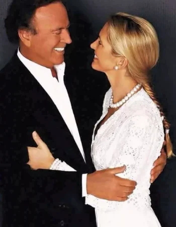 miranda rijnsburger with her husband, julio iglesias